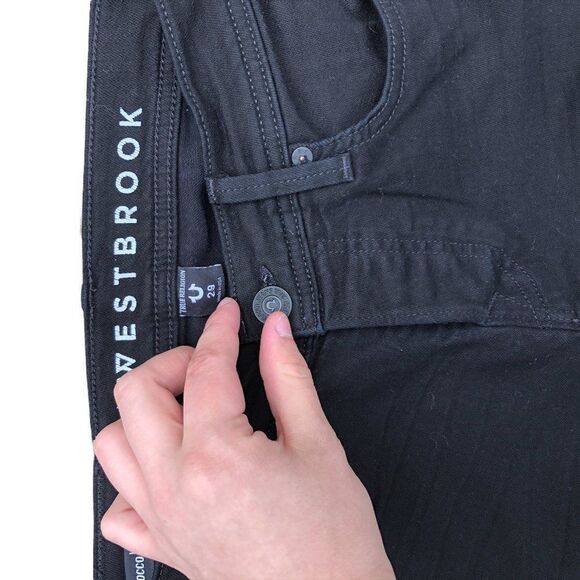 True Religion X Russel Westbrook Jeans Size 29 ROCCO Black - Picture 6 of 7
